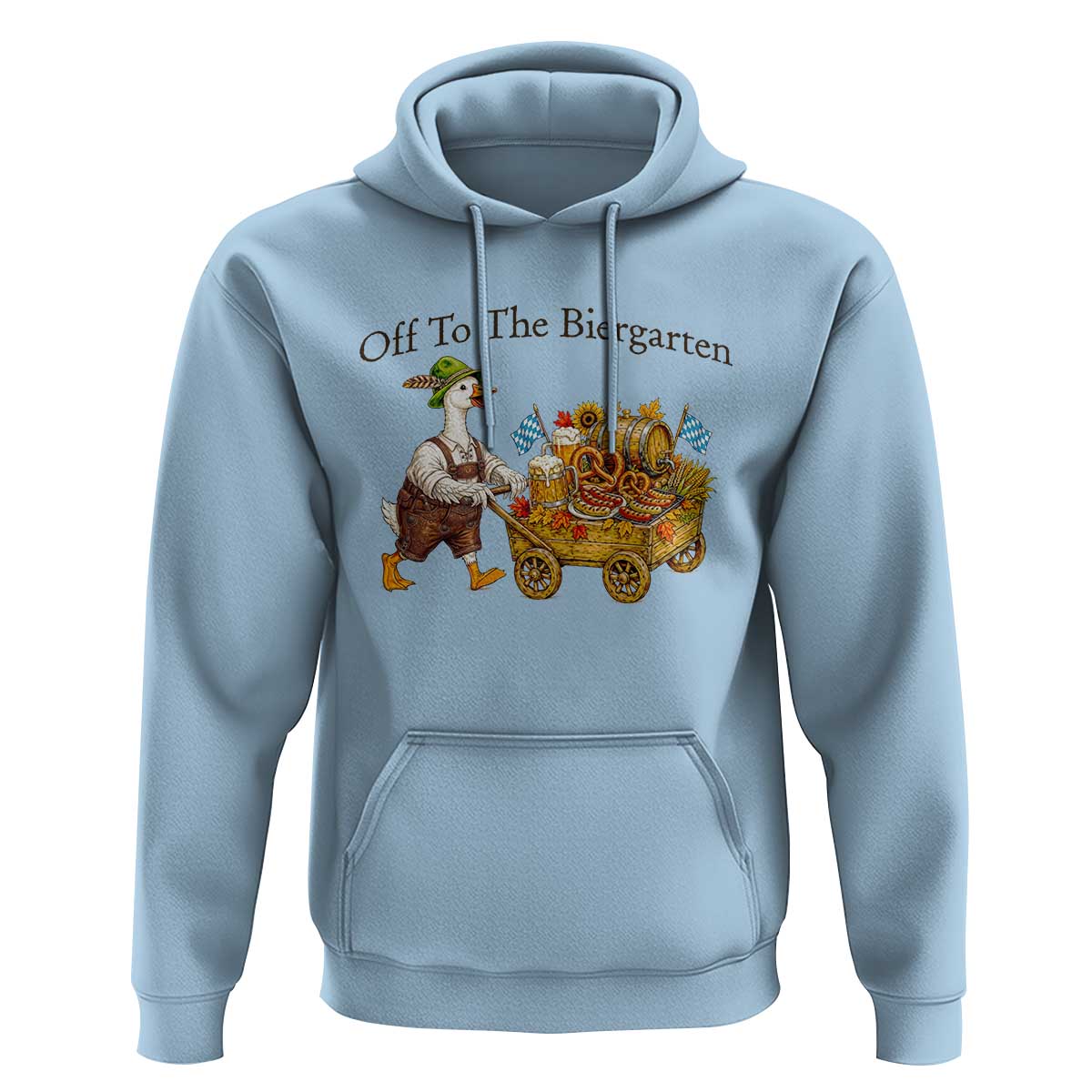 Funny Goose German Beer Festival Hoodie Off To The Biergarten