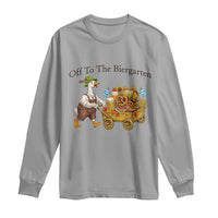 Funny Goose German Beer Festival Long Sleeve Shirt Off To The Biergarten