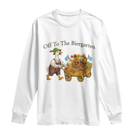 Funny Goose German Beer Festival Long Sleeve Shirt Off To The Biergarten
