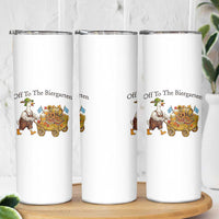 Funny Goose German Beer Festival Skinny Tumbler Off To The Biergarten