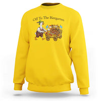 Funny Goose German Beer Festival Sweatshirt Off To The Biergarten
