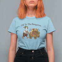 Funny Goose German Beer Festival T Shirt For Women Off To The Biergarten