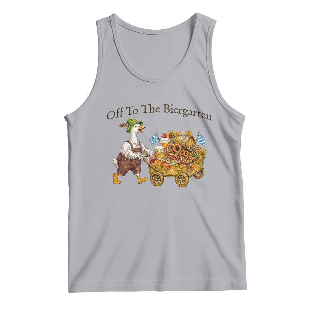 Funny Goose German Beer Festival Tank Top Off To The Biergarten