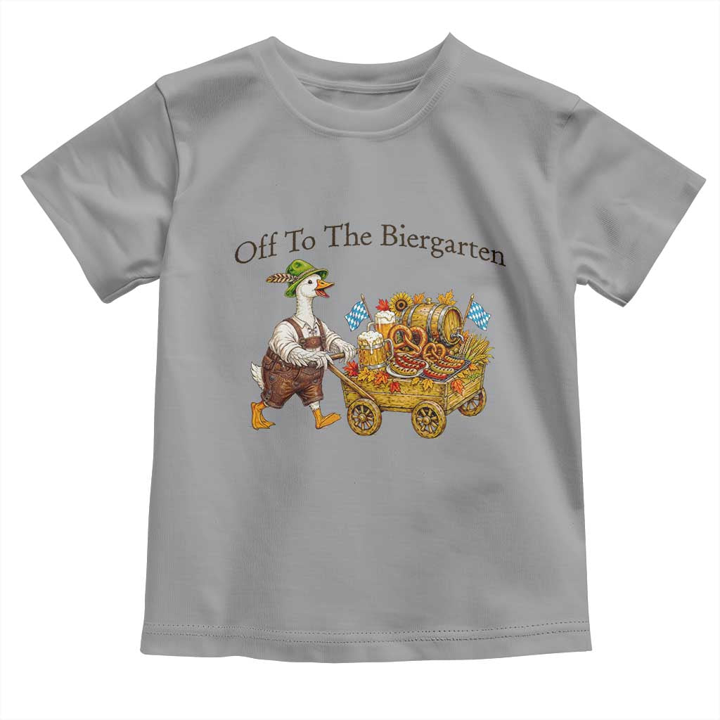 Funny Goose German Beer Festival Toddler T Shirt Off To The Biergarten