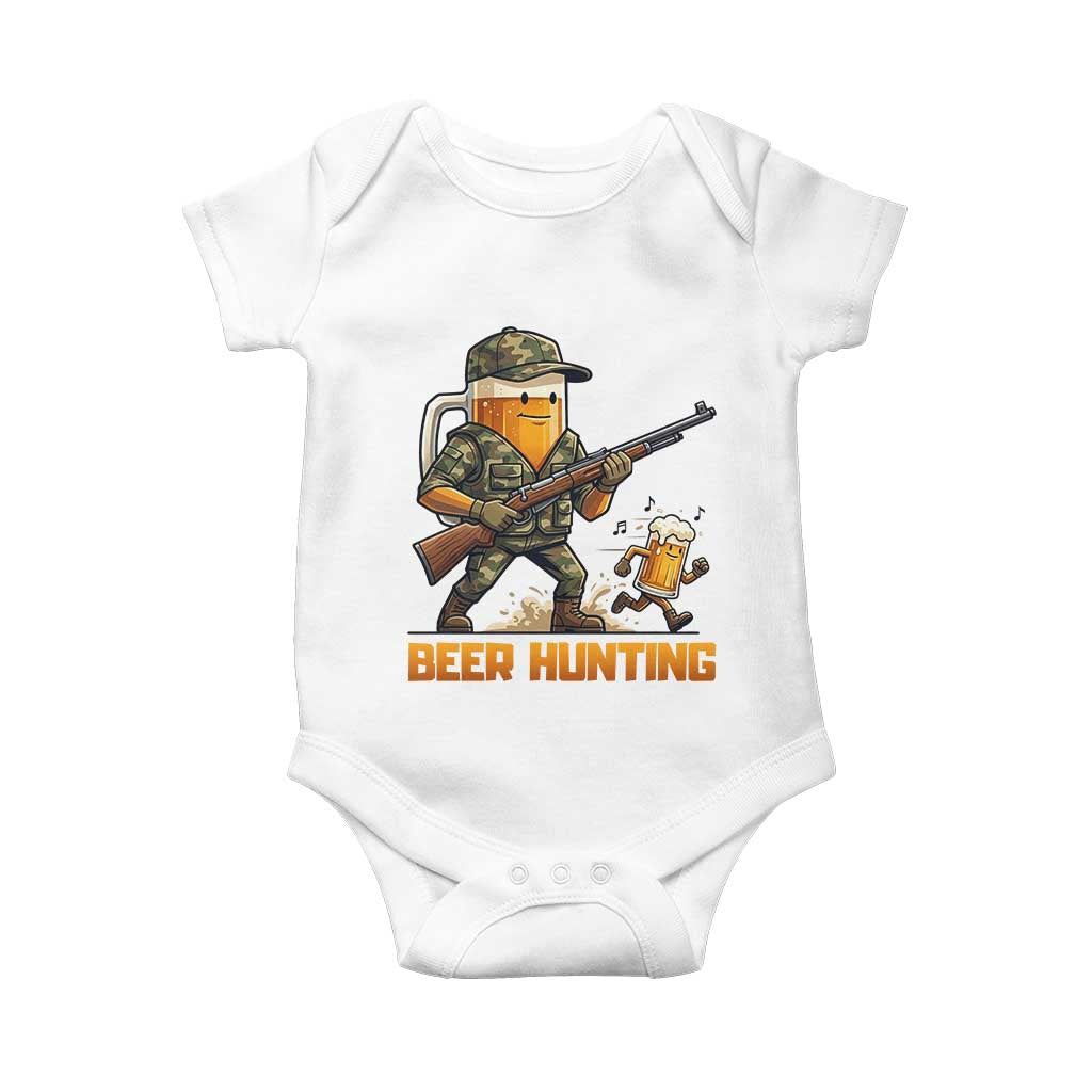 Beer Hunting Season Open Baby Onesie Beer Hunter Brew Lover Humor