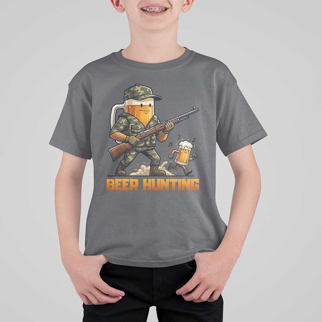Beer Hunting Season Open T Shirt For Kid Beer Hunter Brew Lover Humor