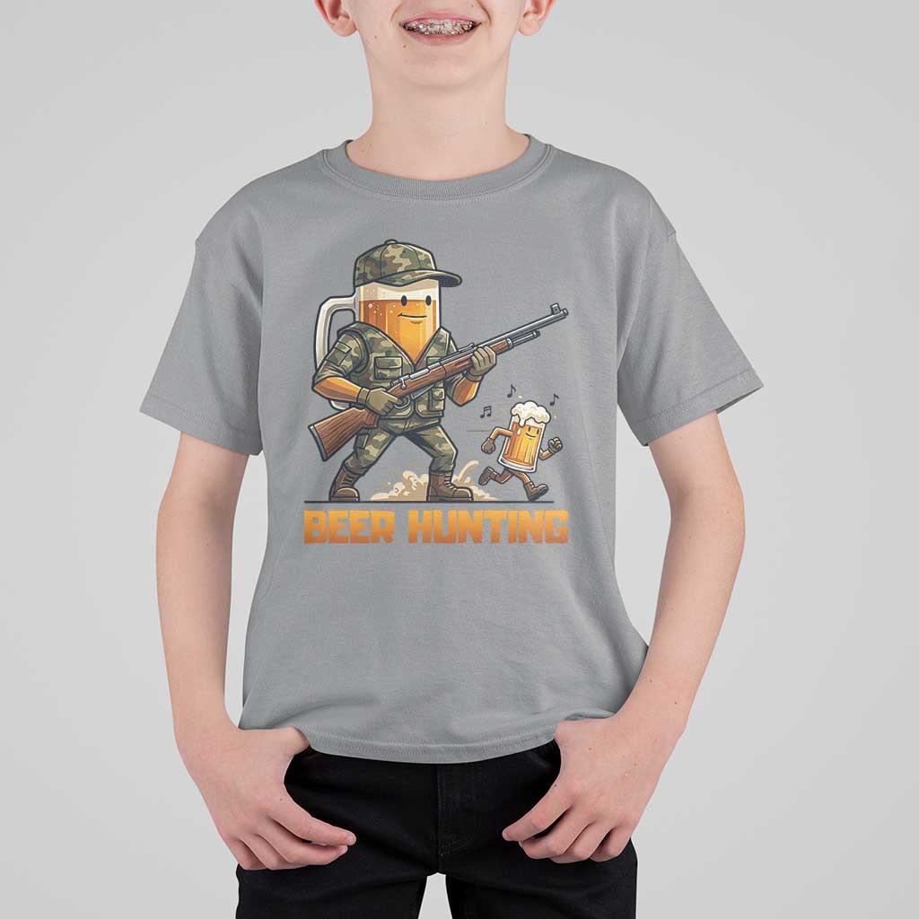 Beer Hunting Season Open T Shirt For Kid Beer Hunter Brew Lover Humor