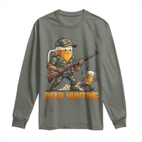 Beer Hunting Season Open Long Sleeve Shirt Beer Hunter Brew Lover Humor