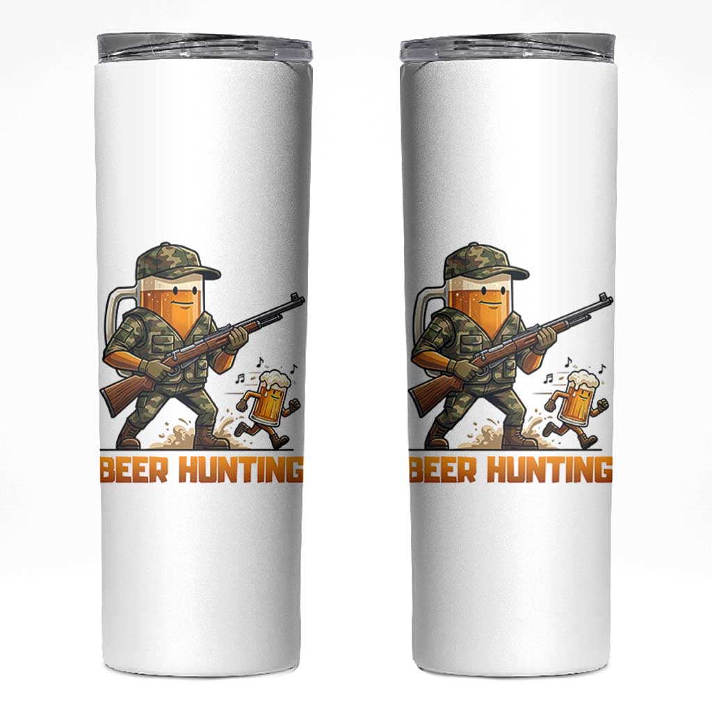Beer Hunting Season Open Skinny Tumbler Beer Hunter Brew Lover Humor