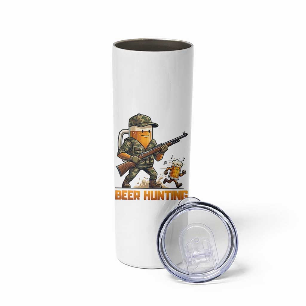 Beer Hunting Season Open Skinny Tumbler Beer Hunter Brew Lover Humor
