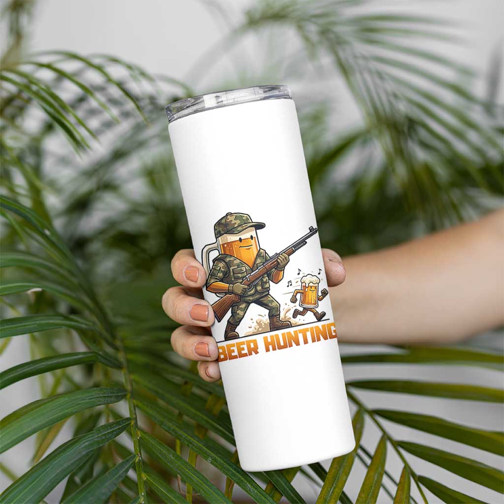 Beer Hunting Season Open Skinny Tumbler Beer Hunter Brew Lover Humor