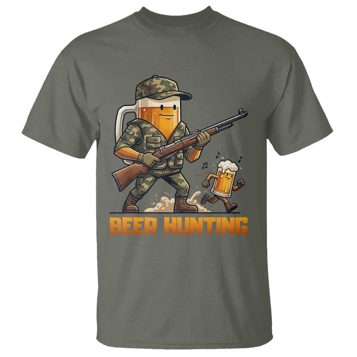 Beer Hunting Season Open T Shirt Beer Hunter Brew Lover Humor