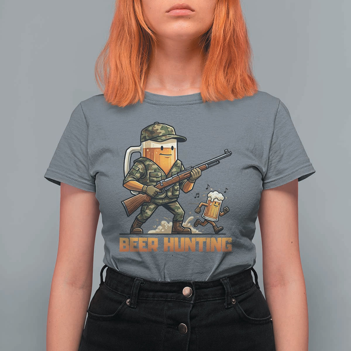 Beer Hunting Season Open T Shirt For Women Beer Hunter Brew Lover Humor