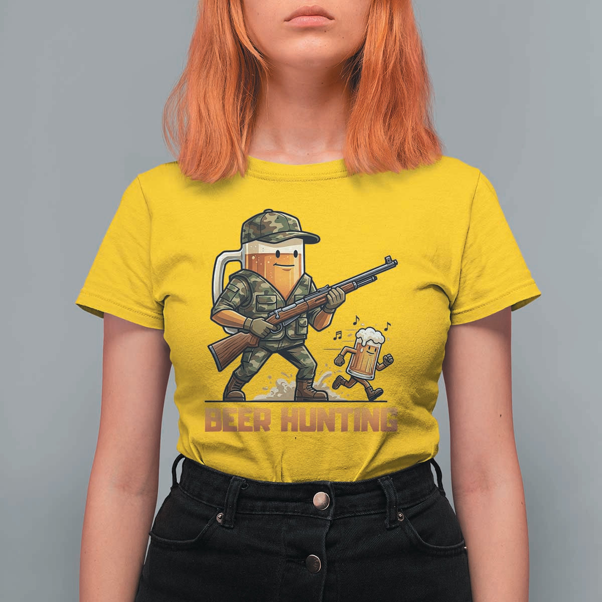 Beer Hunting Season Open T Shirt For Women Beer Hunter Brew Lover Humor