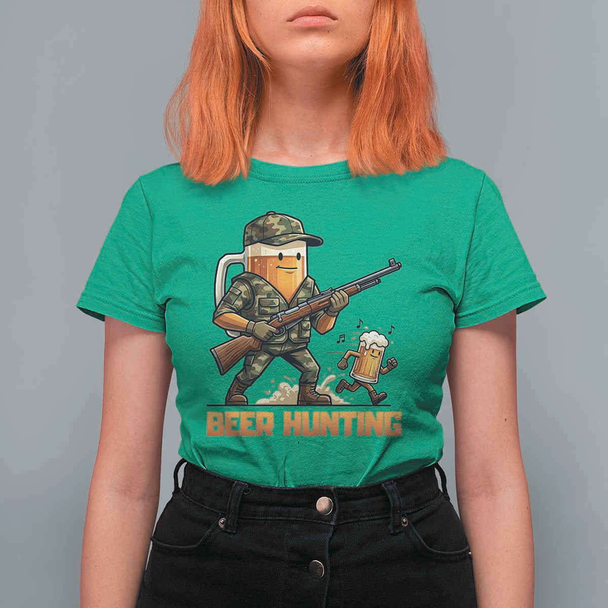 Beer Hunting Season Open T Shirt For Women Beer Hunter Brew Lover Humor