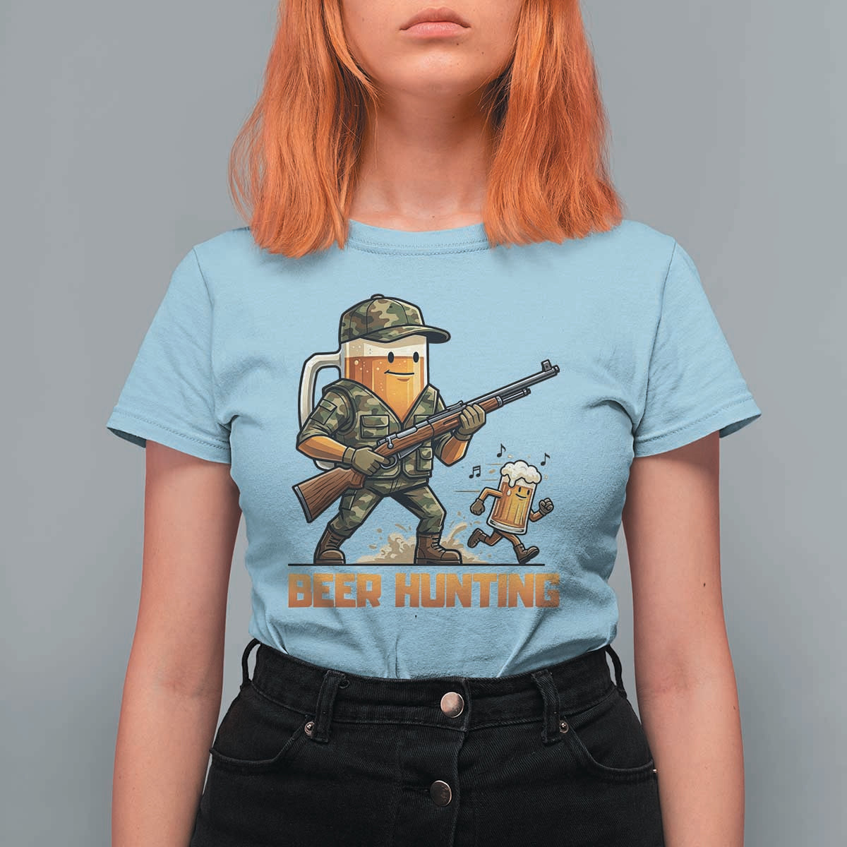 Beer Hunting Season Open T Shirt For Women Beer Hunter Brew Lover Humor