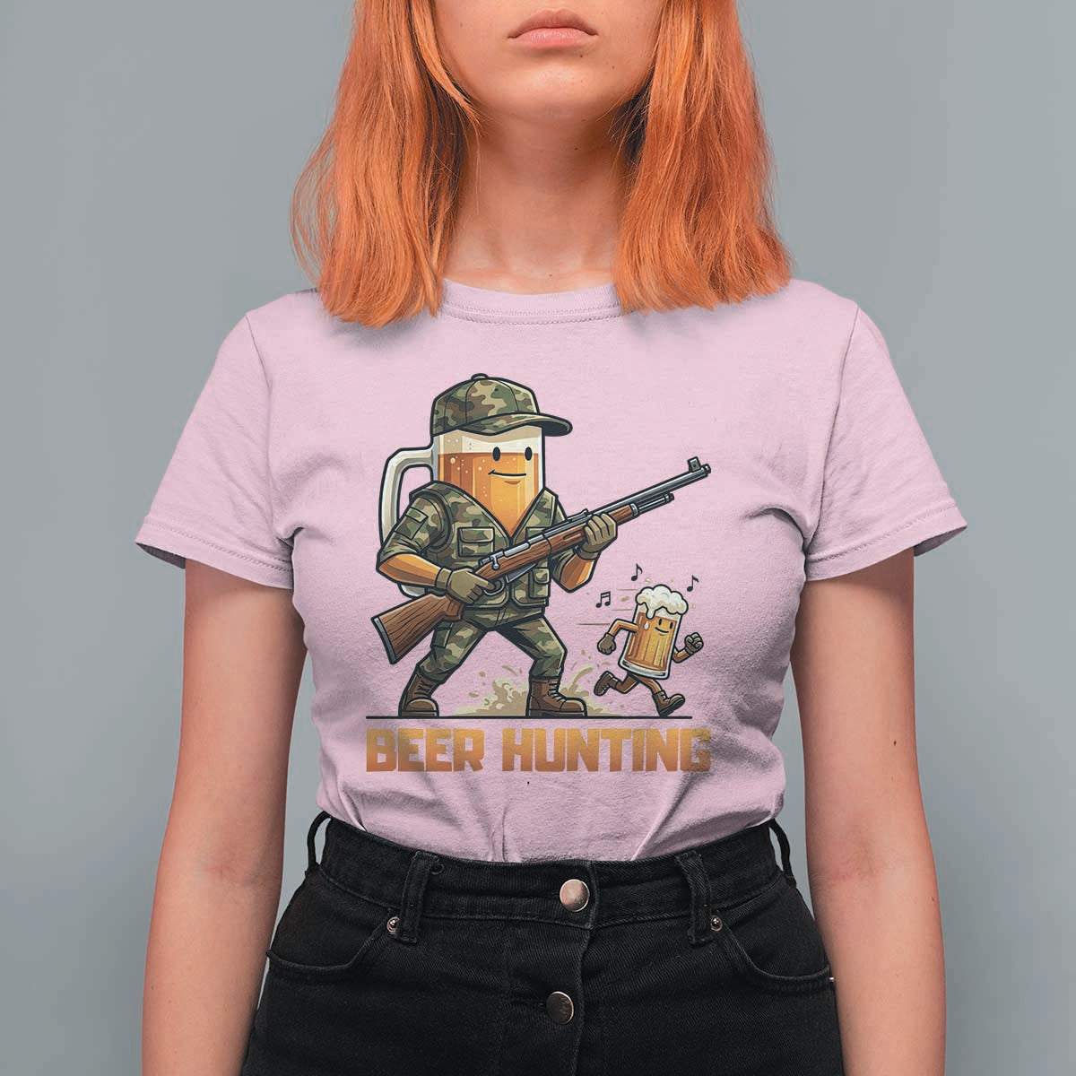 Beer Hunting Season Open T Shirt For Women Beer Hunter Brew Lover Humor