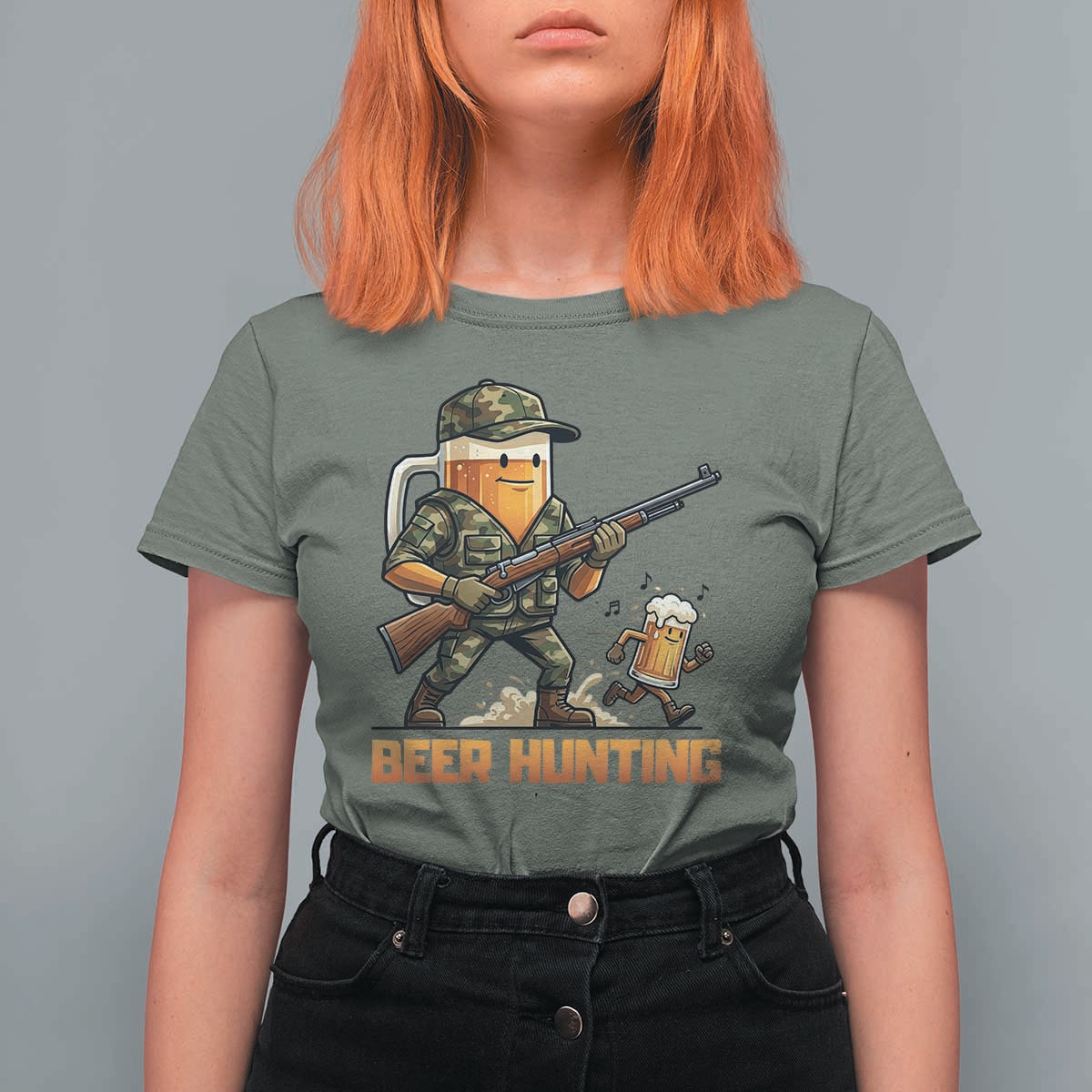 Beer Hunting Season Open T Shirt For Women Beer Hunter Brew Lover Humor
