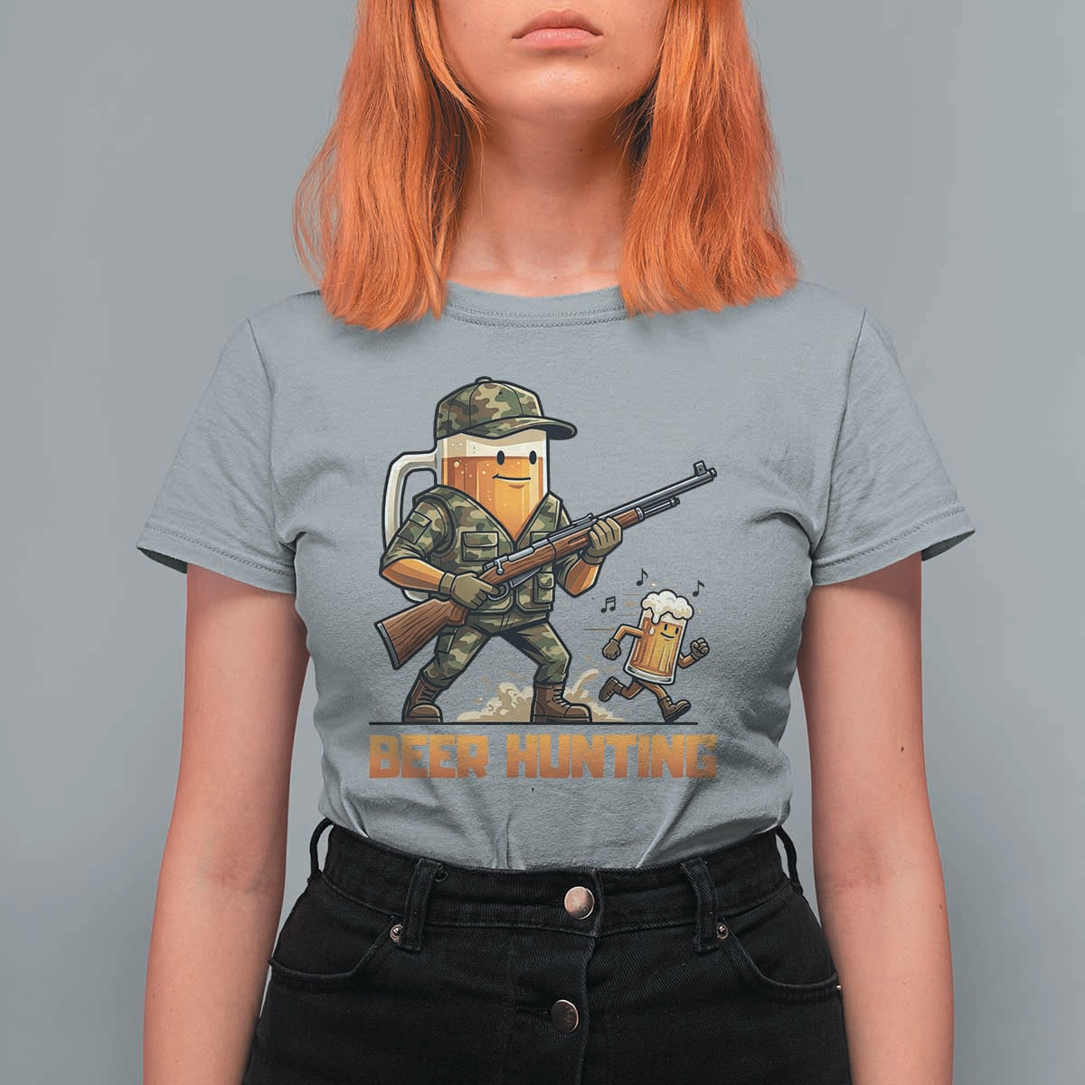 Beer Hunting Season Open T Shirt For Women Beer Hunter Brew Lover Humor