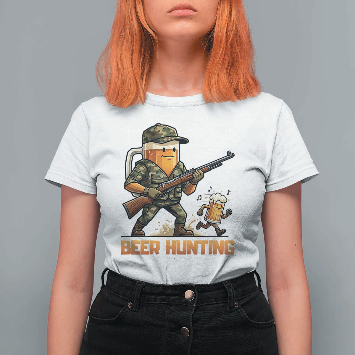 Beer Hunting Season Open T Shirt For Women Beer Hunter Brew Lover Humor