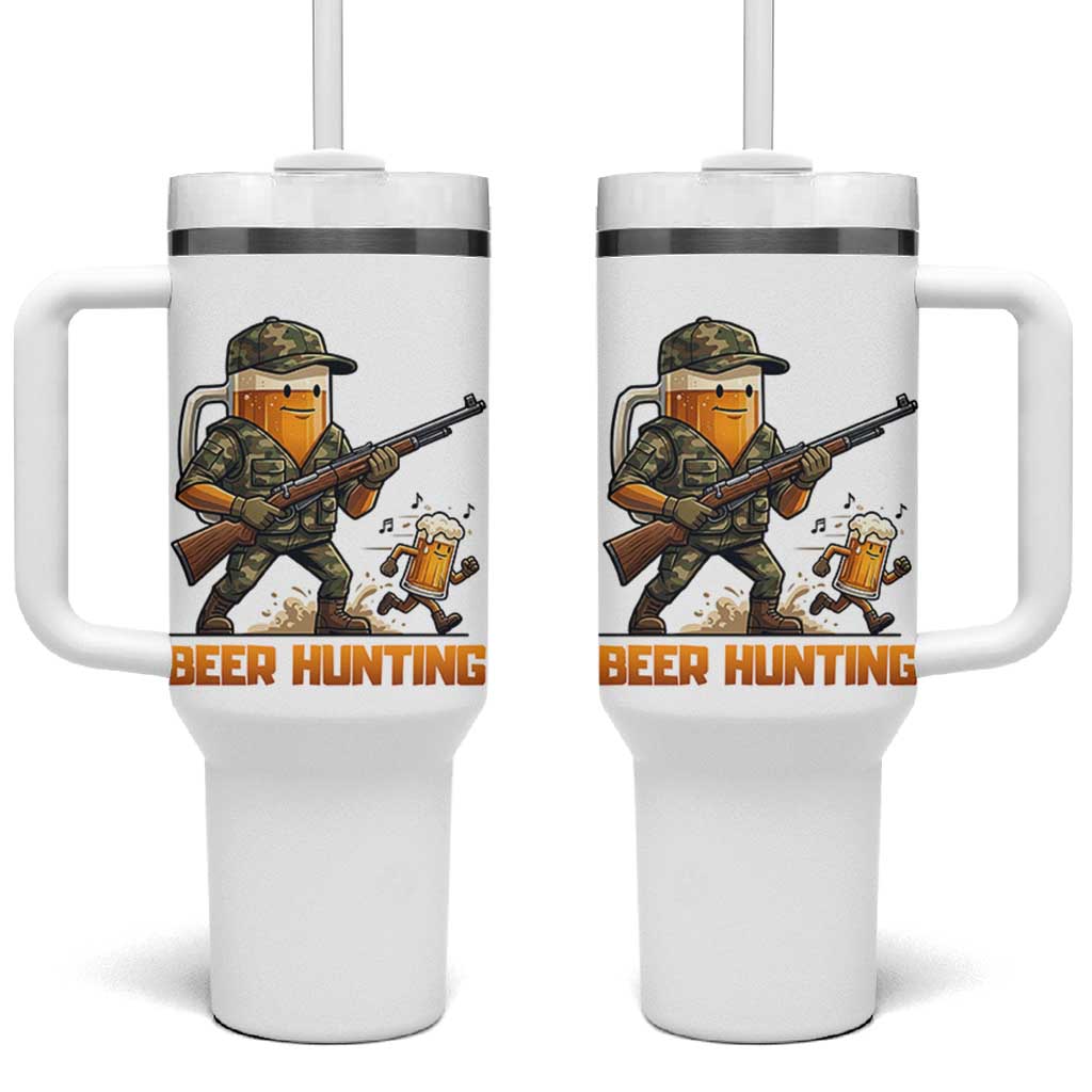 Beer Hunting Season Open Tumbler With Handle Beer Hunter Brew Lover Humor