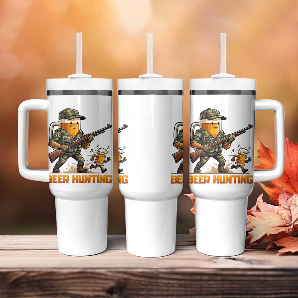 Beer Hunting Season Open Tumbler With Handle Beer Hunter Brew Lover Humor