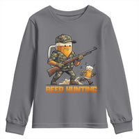 Beer Hunting Season Open Youth Sweatshirt Beer Hunter Brew Lover Humor