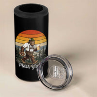 Prost Yall Bigfoot 4 in 1 Can Cooler Tumbler Vintage Oktoberfest Beer Lover Sasquatch Gift
