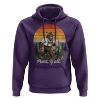 Prost Yall Bigfoot Hoodie Vintage Oktoberfest Beer Lover Sasquatch Gift