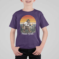 Prost Yall Bigfoot T Shirt For Kid Vintage Oktoberfest Beer Lover Sasquatch Gift