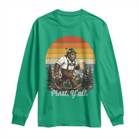Prost Yall Bigfoot Long Sleeve Shirt Vintage Oktoberfest Beer Lover Sasquatch Gift