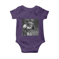Bigfoot Oktoberfest Baby Onesie Vintage Dirndl German Beer Festival Humor