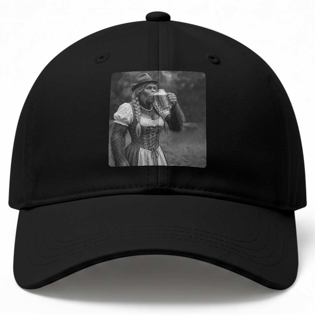 Bigfoot Oktoberfest Baseball Cap Vintage Dirndl German Beer Festival Humor