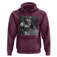 Bigfoot Oktoberfest Hoodie Vintage Dirndl German Beer Festival Humor