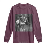 Bigfoot Oktoberfest Long Sleeve Shirt Vintage Dirndl German Beer Festival Humor