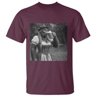 Bigfoot Oktoberfest T Shirt Vintage Dirndl German Beer Festival Humor