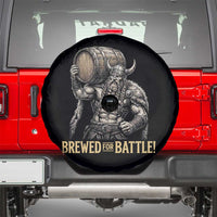 Vintage Viking Beer Drinker Warrior Gift Spare Tire Cover Brewed For Battle