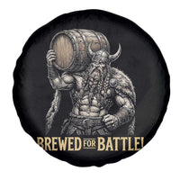 Vintage Viking Beer Drinker Warrior Gift Spare Tire Cover Brewed For Battle