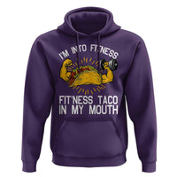 Funny Tacos Lover Hoodie I Am Into Fitness - Wonder Print Shop