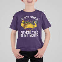 Funny Tacos Lover T Shirt For Kid I Am Into Fitness - Wonder Print Shop