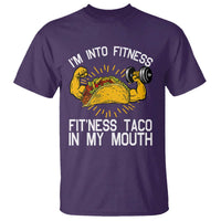 Funny Tacos Lover T Shirt I Am Into Fitness - Wonder Print Shop