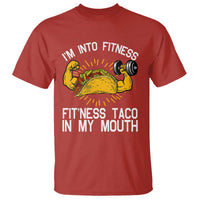 Funny Tacos Lover T Shirt I Am Into Fitness - Wonder Print Shop