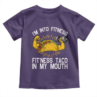 Funny Tacos Lover Toddler T Shirt I Am Into Fitness - Wonder Print Shop