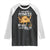 Funny Mexican Food Lover Raglan Shirt I Am Into Fitness Taco In My Mouth - Wonder Print Shop