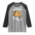 Funny Mexican Food Lover Raglan Shirt I Am Into Fitness Taco In My Mouth - Wonder Print Shop