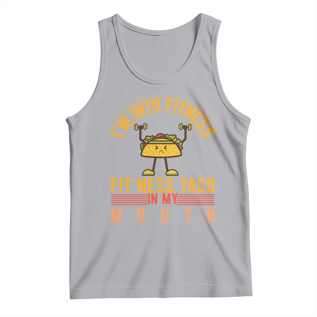 Tacos Lover Tank Top I Am Into Fitness Humor - Wonder Print Shop