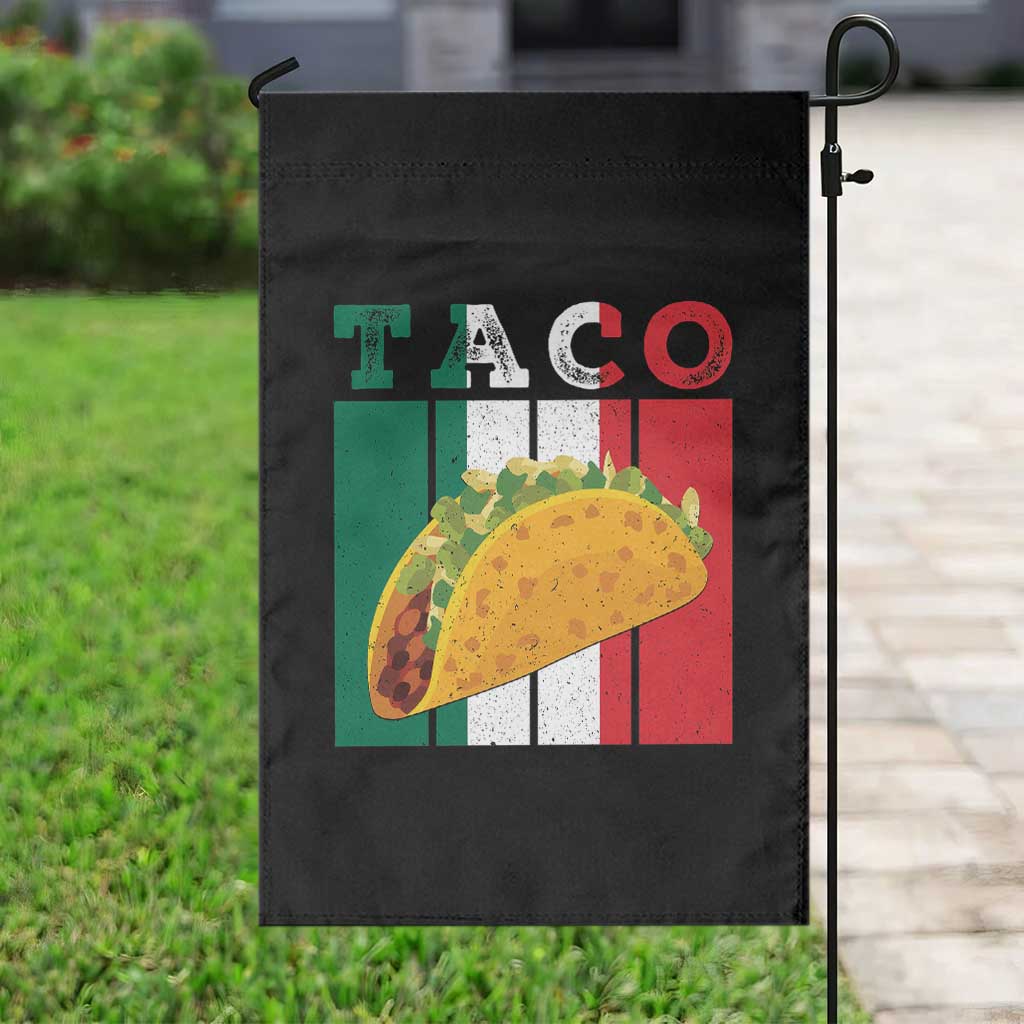Tacos Lover Mexican Food Garden Flag Funny Quote Gift - Wonder Print Shop