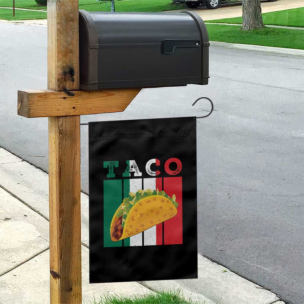 Tacos Lover Mexican Food Garden Flag Funny Quote Gift - Wonder Print Shop