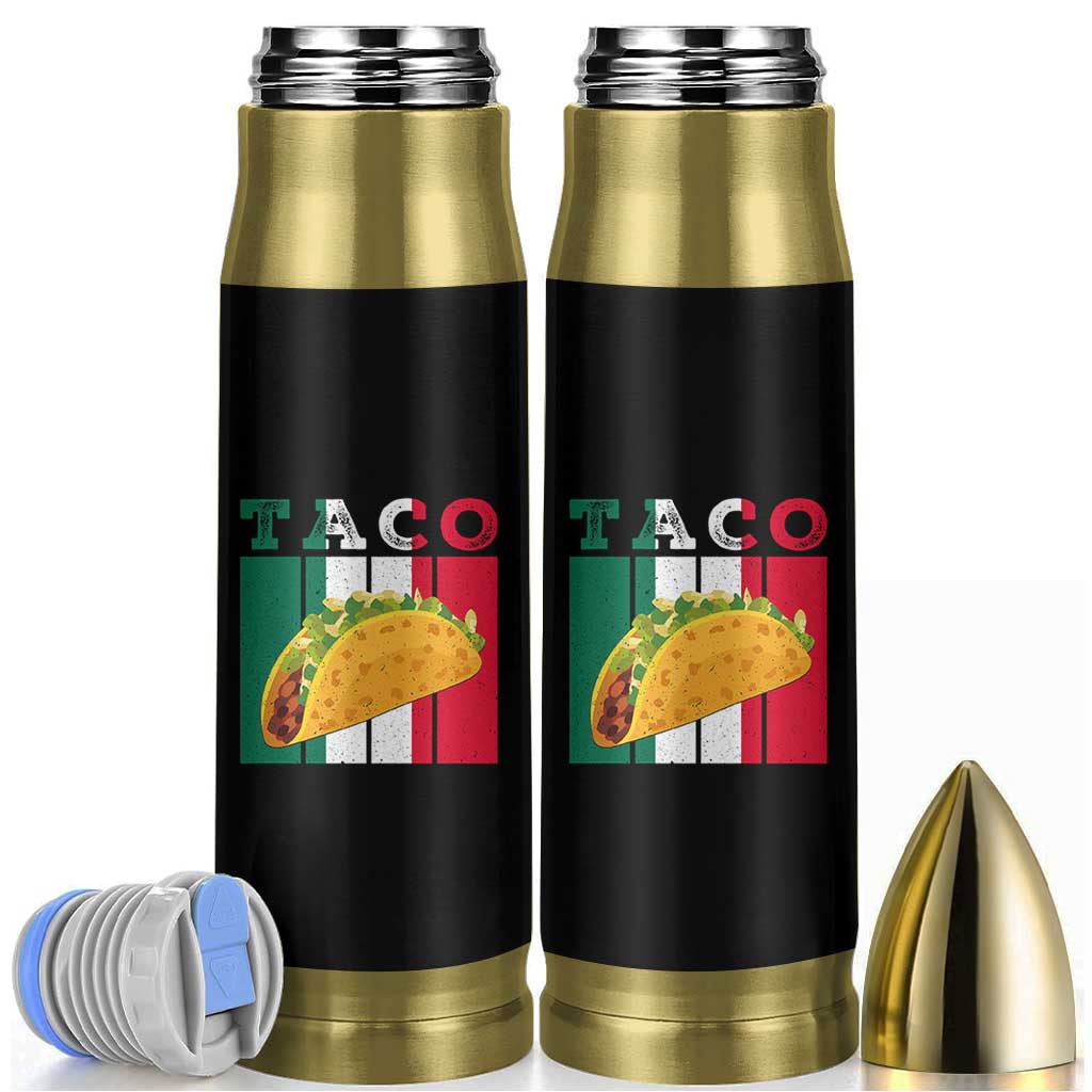 Tacos Lover Mexican Food Bullet Tumbler Funny Quote Gift