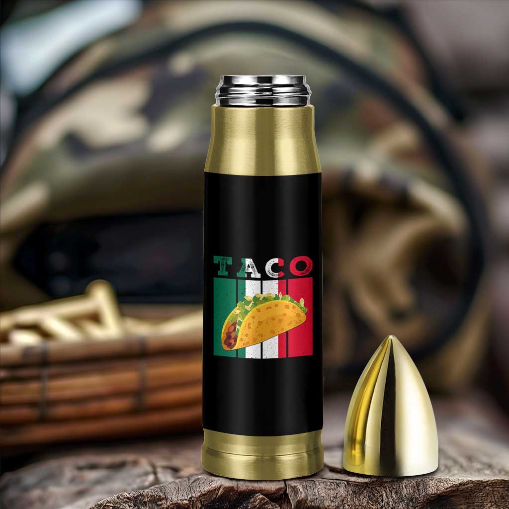 Tacos Lover Mexican Food Bullet Tumbler Funny Quote Gift